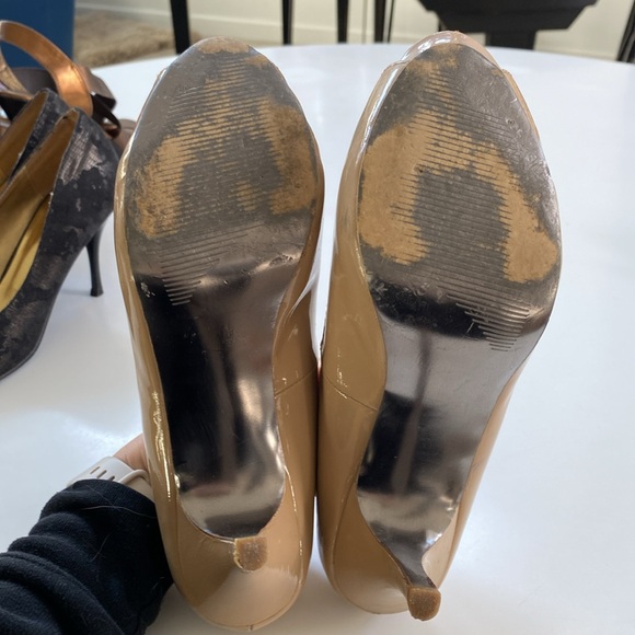 Steve Madden nude colour platform pumps - Picture 4 of 5